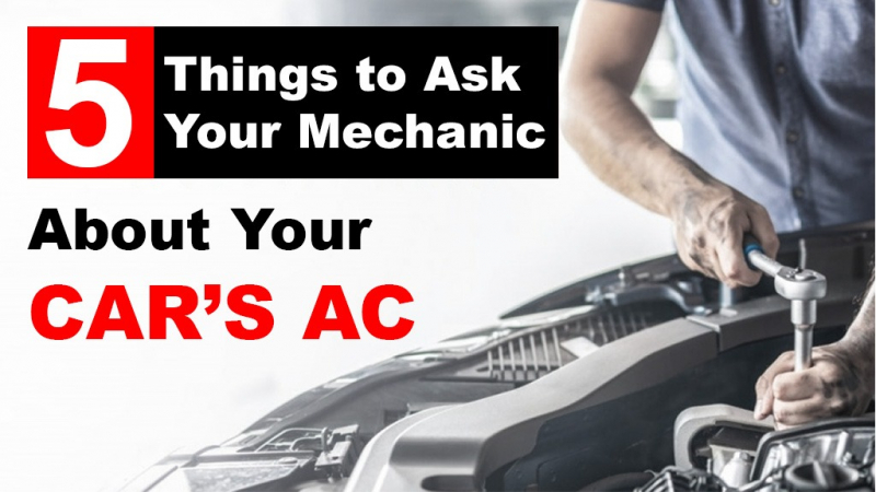 5 Things to Ask Your Mechanic About Your Car's AC